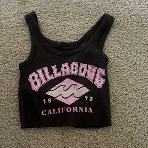 Billabong Heritage Print California Cropped Tank
